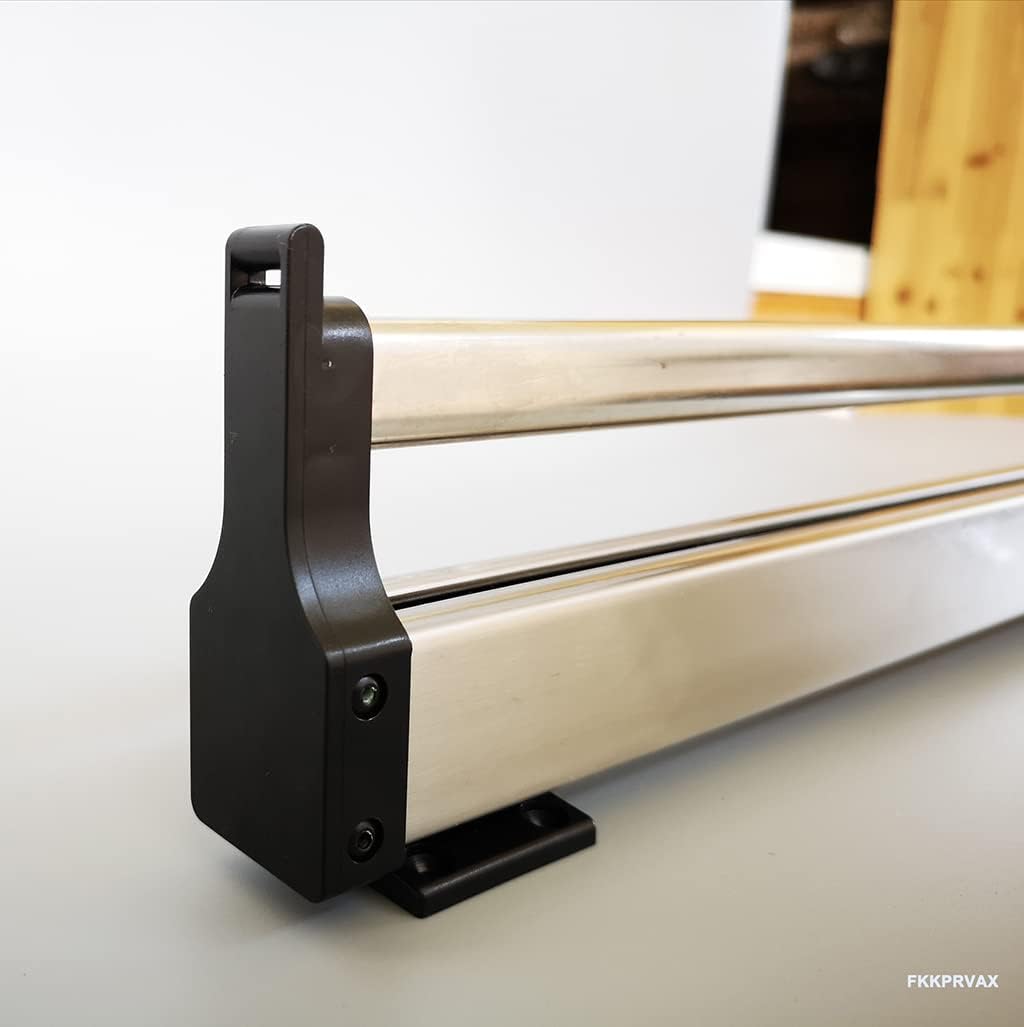 Closet Clothes Hanger Rail,Pull-Out Closet Rod Length 31.5IN,Wardrobe Clothing Rail,Closet Organizer Rack for Pants and Coat (800mm/31.5inch)