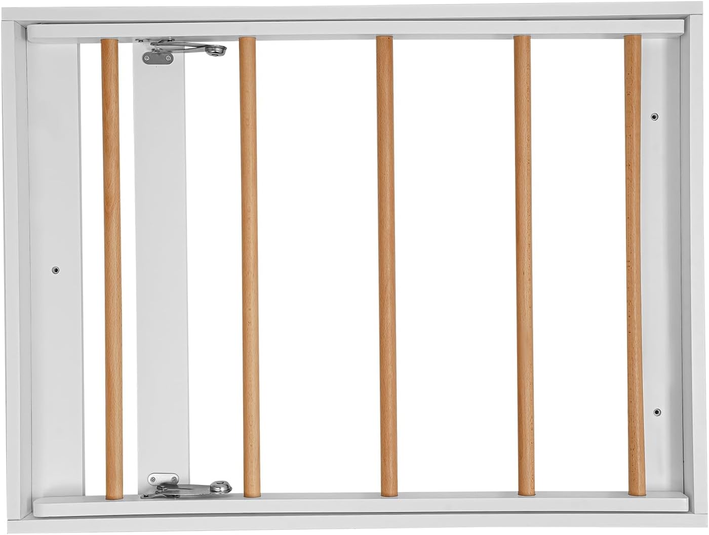 Clothes Drying Rack for Laundry Foldable Wooden Wall Mounted Clothing Dryer Rack for Home Laundry Room Bathroom Indoor Use